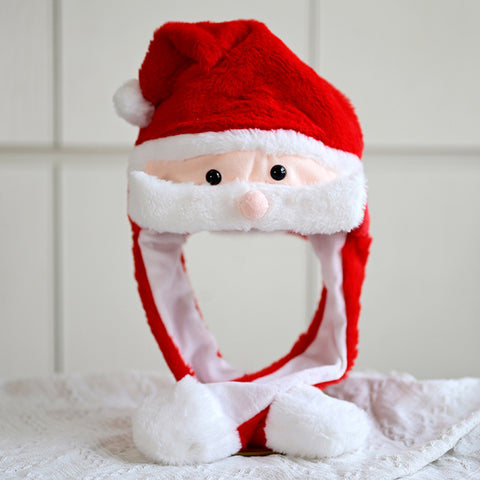    ChristmasGiftSantaClausHatElkHeadgearMovingEarsHeadpiece-Veeddydropshipping-12