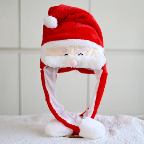       ChristmasGiftSantaClausHatElkHeadgearMovingEarsHeadpiece-Veeddydropshipping-2