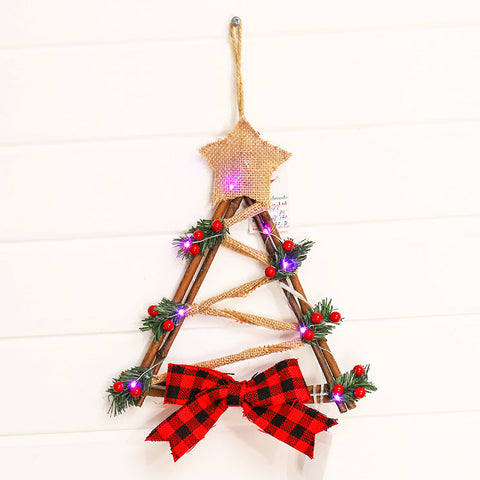    ChristmasGiftsLEDDecorativeWreathChristmasVineWreathVines-Veeddydropshipping-6