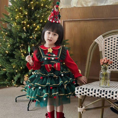    ChristmasGlowDressesChristmasTreePrincessGownsLolitaPuffyDresses-Veeddydropshipping-3