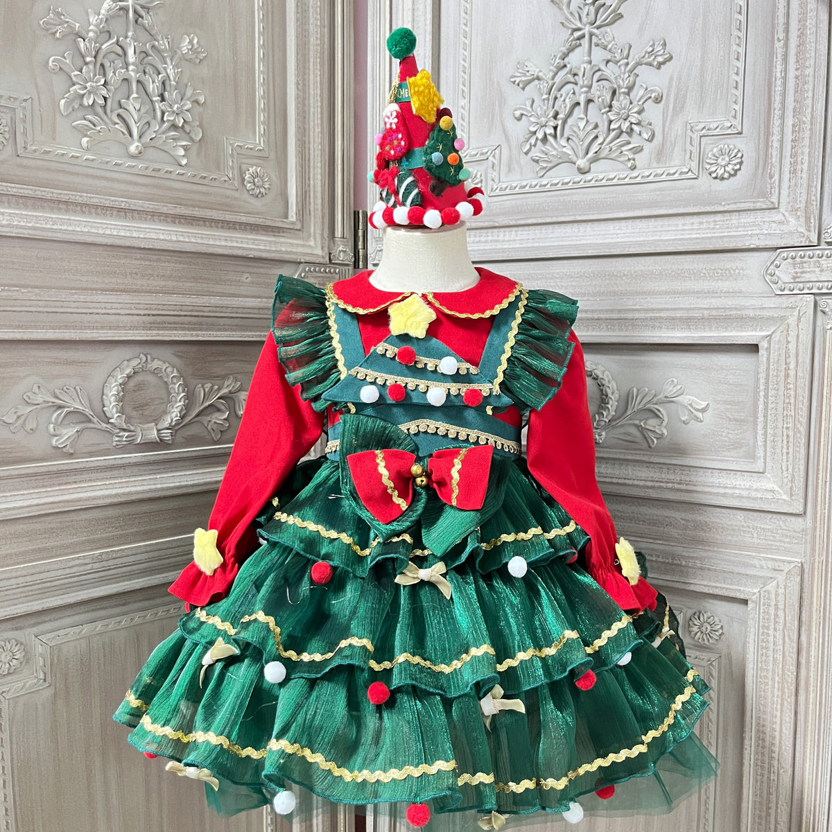    ChristmasGlowDressesChristmasTreePrincessGownsLolitaPuffyDresses-Veeddydropshipping-6