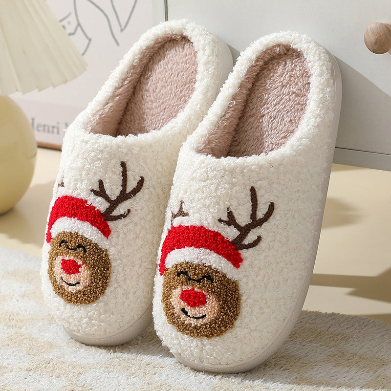       ChristmasHomeSlippersCuteCartoonSantaClausCottonSlippers-Veeddydropshipping-7