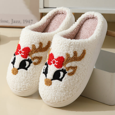    ChristmasHomeSlippersCuteCartoonSantaClausCottonSlippers-Veeddydropshipping-9