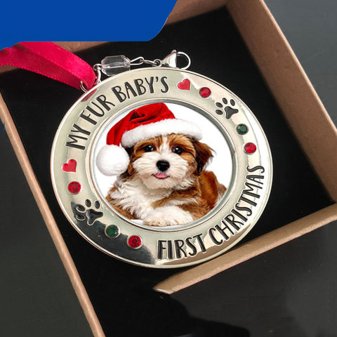    ChristmasMetalPhotoFrameHangingCustomizedChristmasTreeDecorations-Veeddydropshipping-6