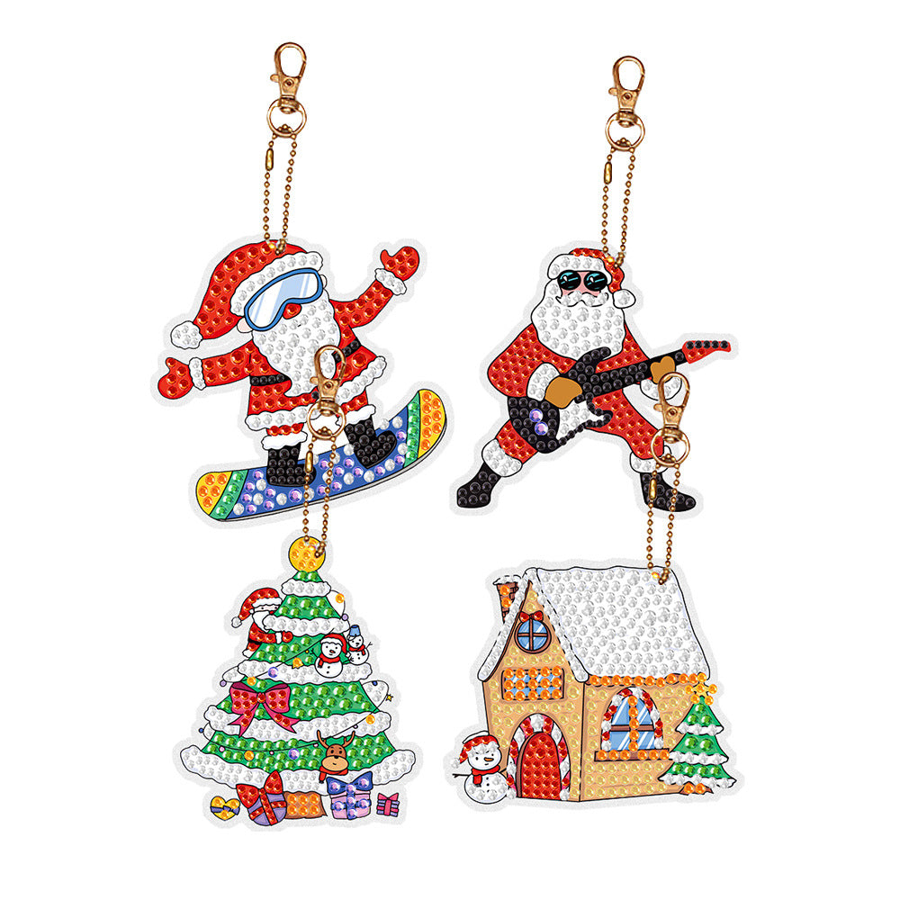       ChristmasSeriesBlindBoxDiamondPaintingDiyPointDiamondPendant-Veeddydropshipping-5