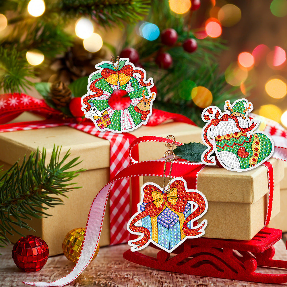       ChristmasSeriesBlindBoxDiamondPaintingDiyPointDiamondPendant-Veeddydropshipping-7