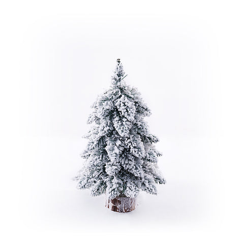       ChristmasSmallFlockingTreeMiniChristmasTree-Veeddydropshipping-5