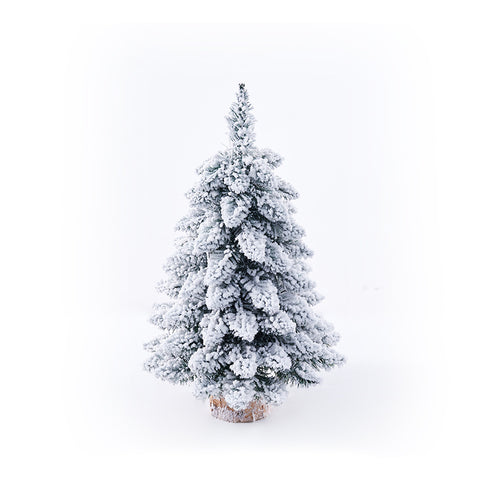       ChristmasSmallFlockingTreeMiniChristmasTree-Veeddydropshipping-6