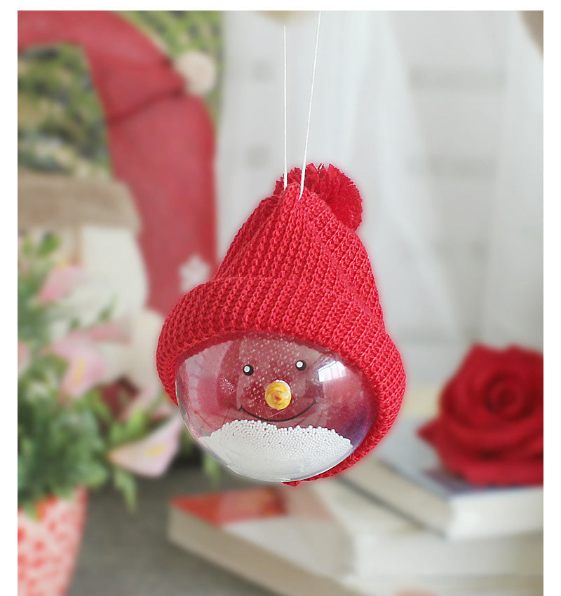       ChristmasSnowmanChildrenToysPlasticChristmasBallChristmasPendant-Veeddydropshipping-2