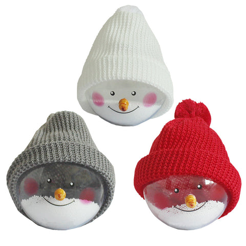    ChristmasSnowmanChildrenToysPlasticChristmasBallChristmasPendant-Veeddydropshipping-5
