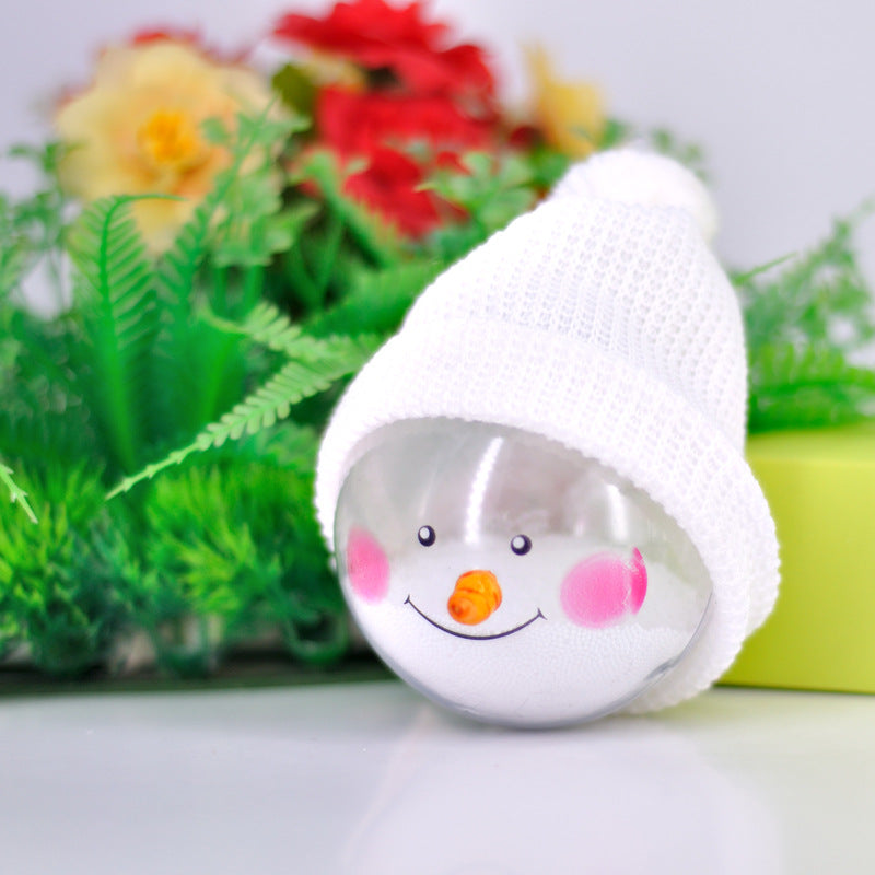       ChristmasSnowmanChildrenToysPlasticChristmasBallChristmasPendant-Veeddydropshipping-6