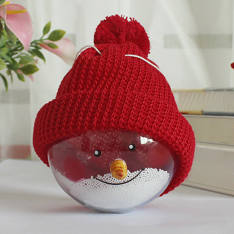       ChristmasSnowmanChildrenToysPlasticChristmasBallChristmasPendant-Veeddydropshipping-7