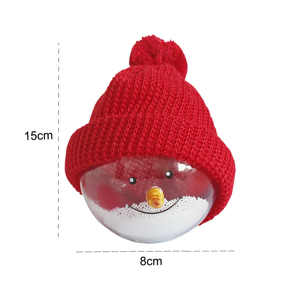       ChristmasSnowmanChildrenToysPlasticChristmasBallChristmasPendant-Veeddydropshipping-9