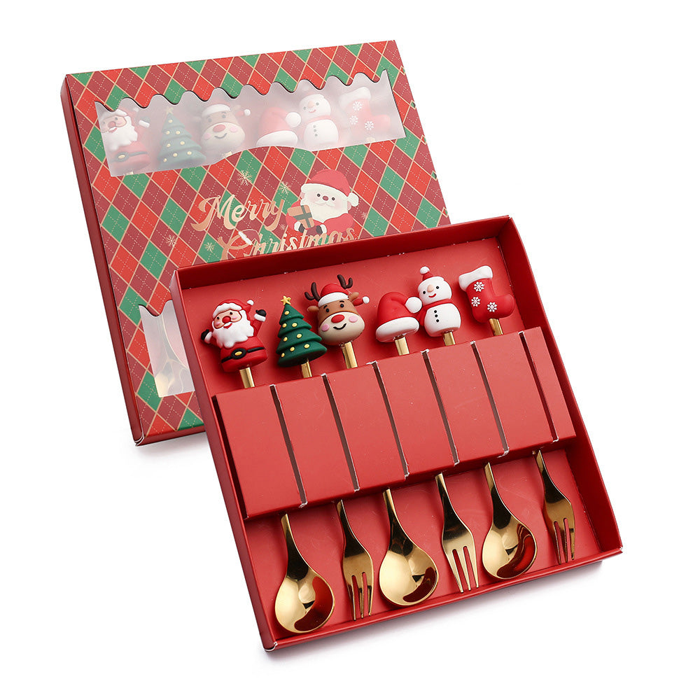       ChristmasSpoonCutlerySetDollSpoonForkGift-Veeddydropshipping-10