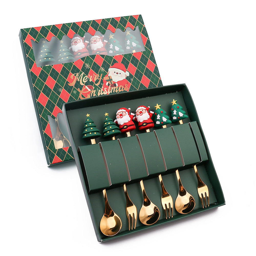       ChristmasSpoonCutlerySetDollSpoonForkGift-Veeddydropshipping-11