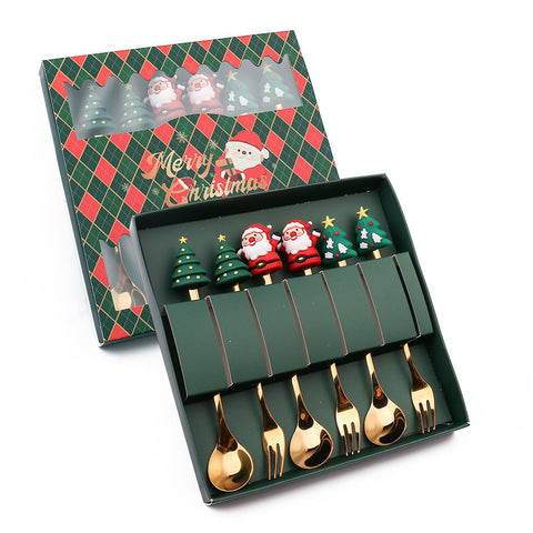       ChristmasSpoonCutlerySetDollSpoonForkGift-Veeddydropshipping-11