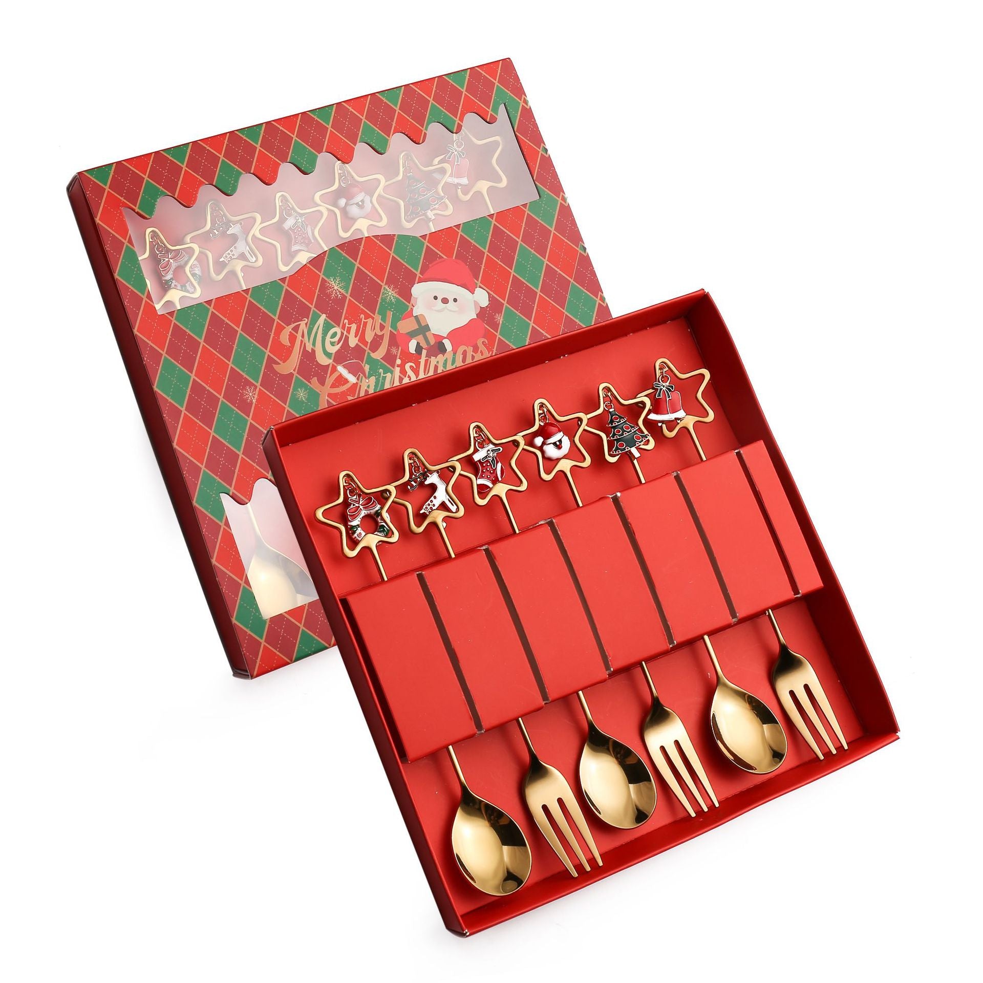       ChristmasSpoonCutlerySetDollSpoonForkGift-Veeddydropshipping-13