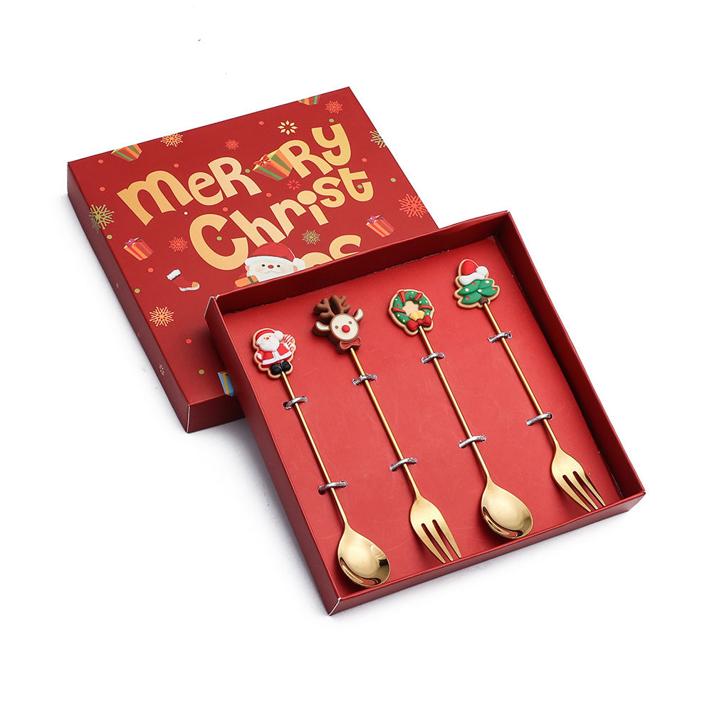       ChristmasSpoonCutlerySetDollSpoonForkGift-Veeddydropshipping-6