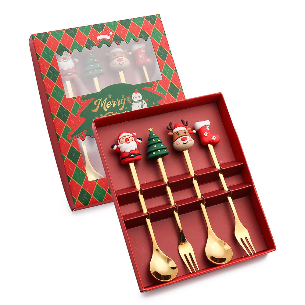       ChristmasSpoonCutlerySetDollSpoonForkGift-Veeddydropshipping-8