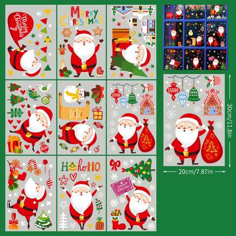 ChristmasStickersSantaClausSnowflakeDecalsStaticGlassWindowStickers-Veeddydropshipping-10