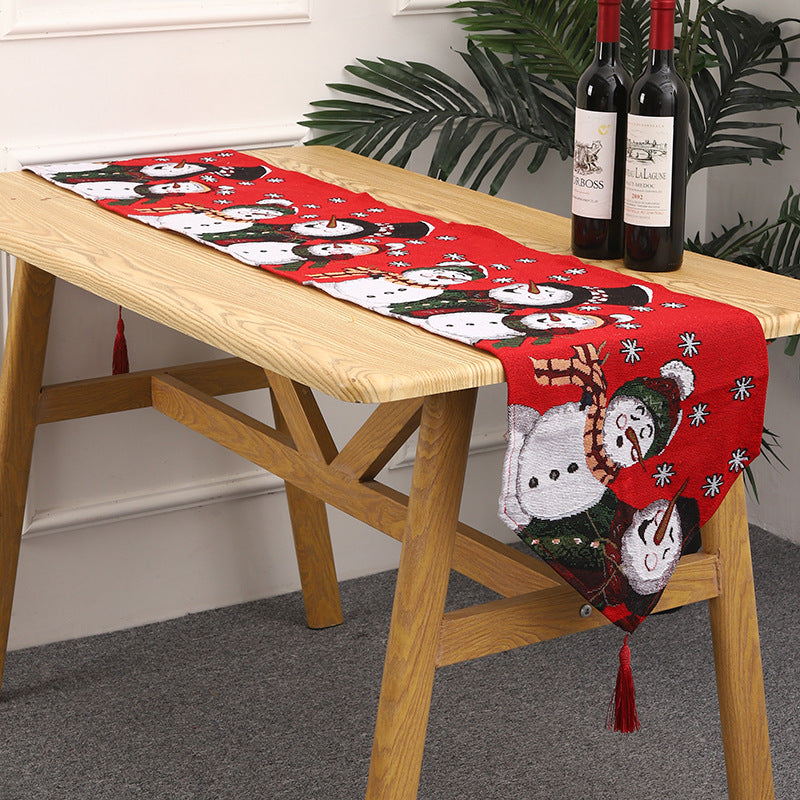       ChristmasTableRunnerFatherChristmasDecorationHomeDressing-Veeddydropshipping-9