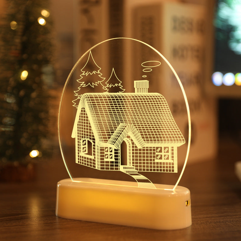    ChristmasThemeSantaTreeSnowmanNightLightDecoration-Veeddydropshipping-11