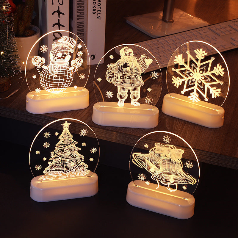   ChristmasThemeSantaTreeSnowmanNightLightDecoration-Veeddydropshipping-3