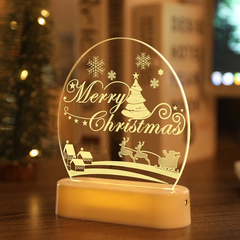    ChristmasThemeSantaTreeSnowmanNightLightDecoration-Veeddydropshipping-7