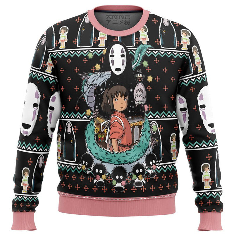       ChristmasTotoroDigitalPrintCrewNeckSweatshirt-Veeddydropshipping-10