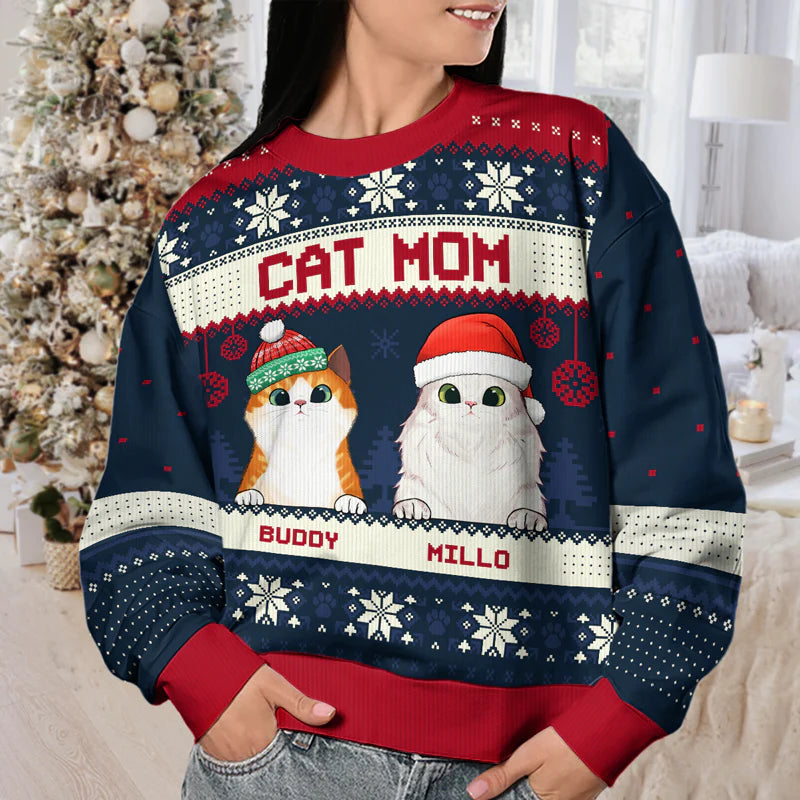    ChristmasTotoroDigitalPrintCrewNeckSweatshirt-Veeddydropshipping-4