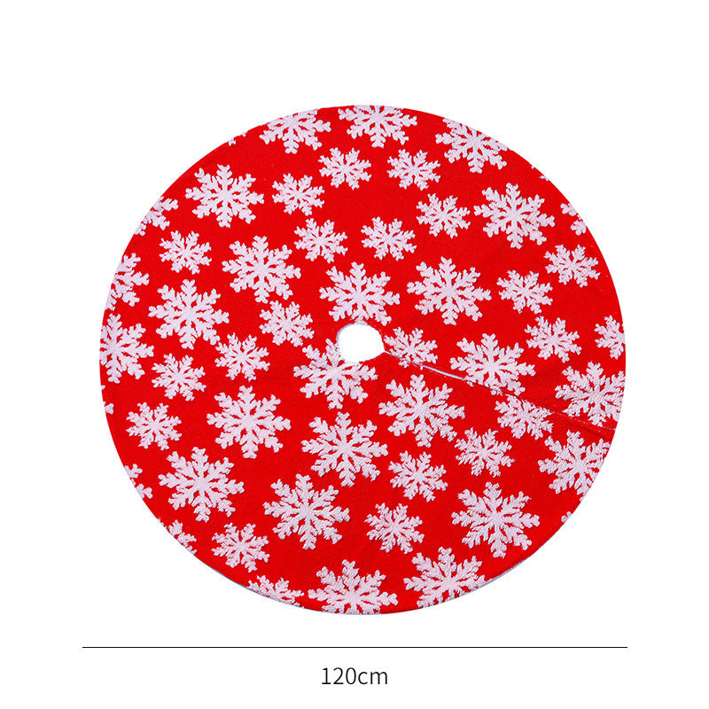    ChristmasTreeDecorationPlushSnowflakeDoubleTreeSkirt-Veeddydropshipping-8