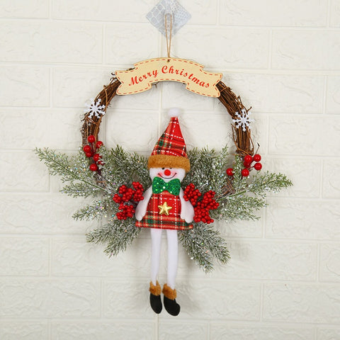         ChristmasWreathChristmasHandmadeWreathRattanWallDecoration-Veeddydropshipping-3