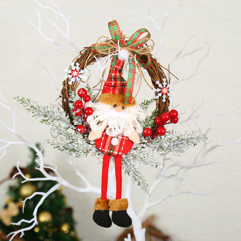     ChristmasWreathChristmasHandmadeWreathRattanWallDecoration-Veeddydropshipping-5