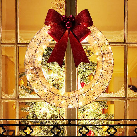    ChristmasWreathMetalGlowWreathLEDWarmLightsChristmasDecorations-Veeddydropshipping-1