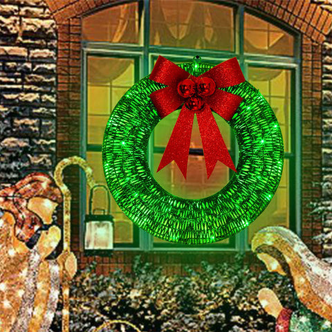       ChristmasWreathMetalGlowWreathLEDWarmLightsChristmasDecorations-Veeddydropshipping-5