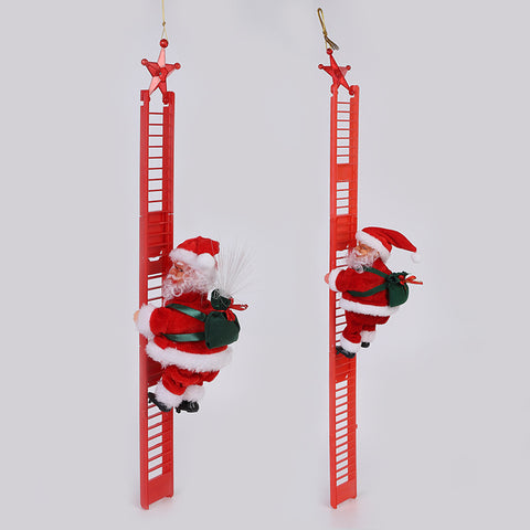      ClimbingLadderElectricSantaClimbingRedLadderFigurineGift-Veeddydropshipping-1