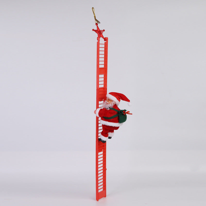 ClimbingLadderElectricSantaClimbingRedLadderFigurineGift-Veeddydropshipping-2