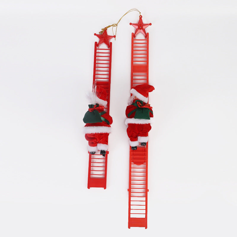 ClimbingLadderElectricSantaClimbingRedLadderFigurineGift-Veeddydropshipping-5