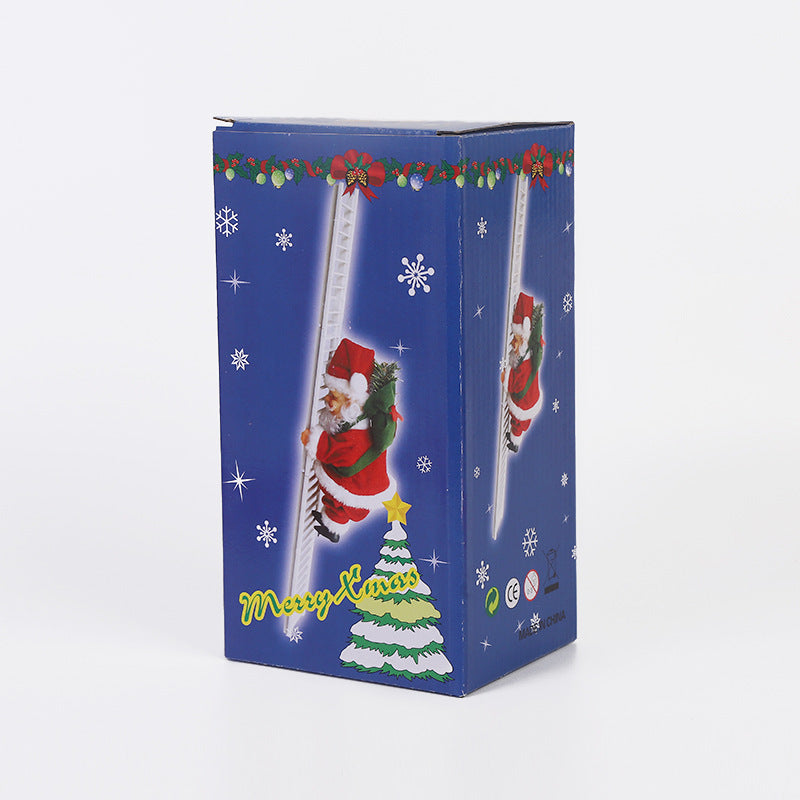 ClimbingLadderElectricSantaClimbingRedLadderFigurineGift-Veeddydropshipping-6