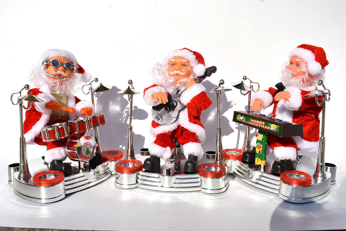 ClimbingLadderElectricSantaClimbingRedLadderFigurineGift-Veeddydropshipping-8