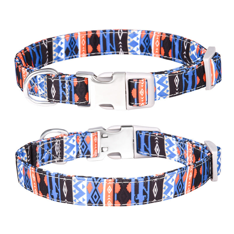       ColorfulPrintedPetCollarAnti-LostEngravedDogCollar-Veeddydropshipping-4