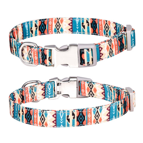       ColorfulPrintedPetCollarAnti-LostEngravedDogCollar-Veeddydropshipping-5