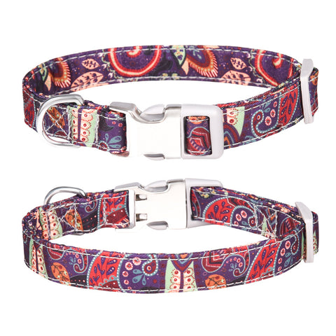       ColorfulPrintedPetCollarAnti-LostEngravedDogCollar-Veeddydropshipping-9
