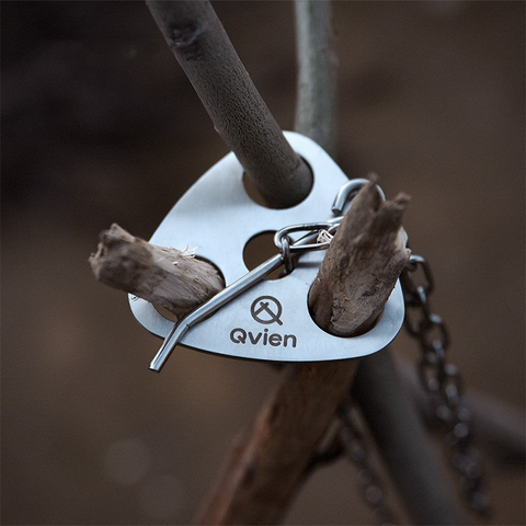 Convenient Triangle Hanging Pot Support For Outdoor Camping-veeddydropshipping-1