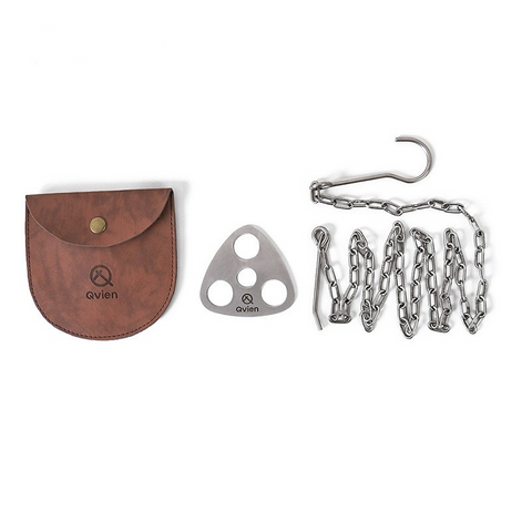 Convenient Triangle Hanging Pot Support For Outdoor Camping-veeddydropshipping-2