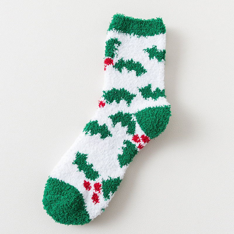    CoralVelvetSocksWinterThickenedChristmasModelsSleepSocks-Veeddydropshipping-10
