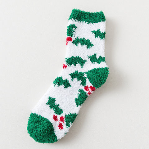    CoralVelvetSocksWinterThickenedChristmasModelsSleepSocks-Veeddydropshipping-10