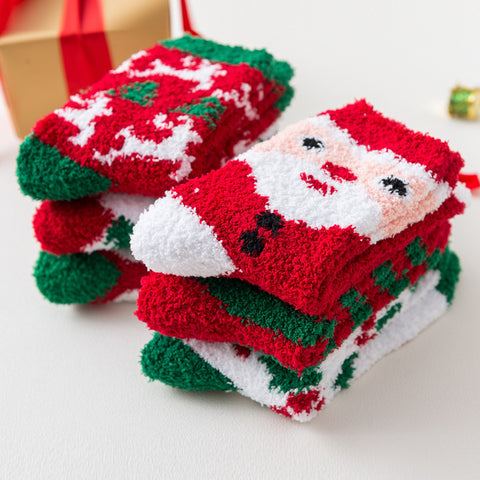    CoralVelvetSocksWinterThickenedChristmasModelsSleepSocks-Veeddydropshipping-4