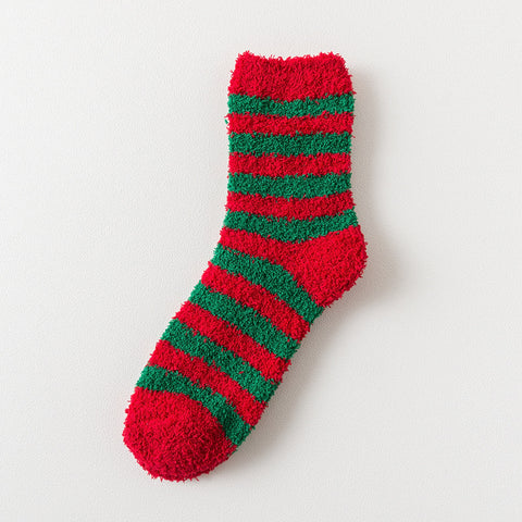      CoralVelvetSocksWinterThickenedChristmasModelsSleepSocks-Veeddydropshipping-5