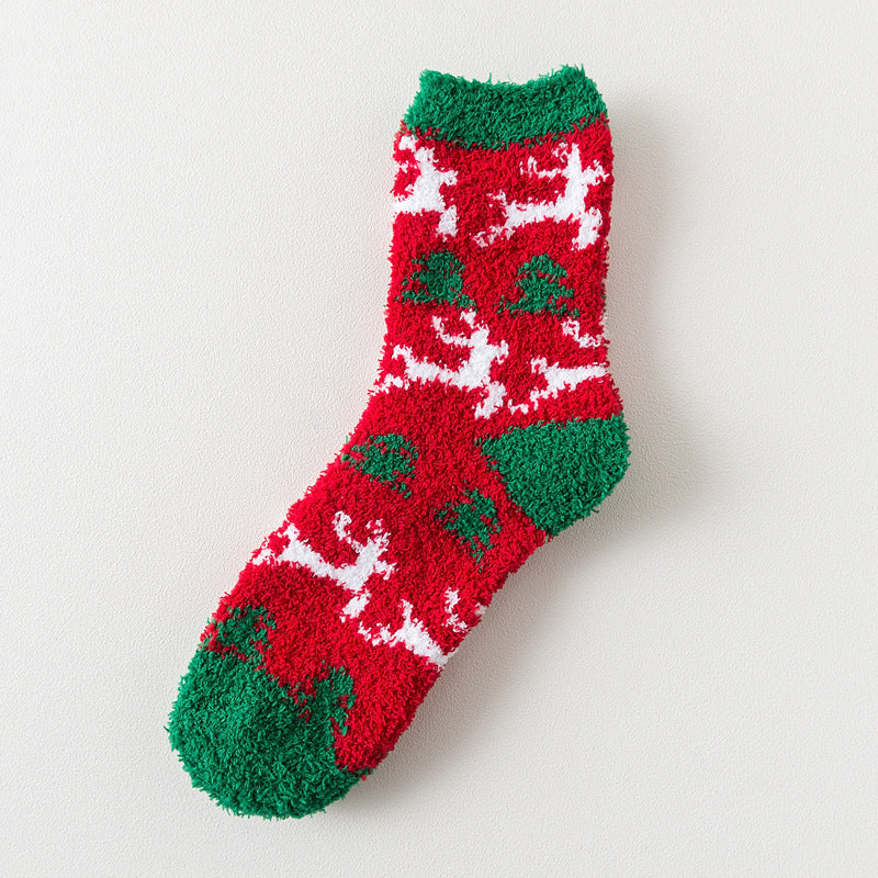    CoralVelvetSocksWinterThickenedChristmasModelsSleepSocks-Veeddydropshipping-6